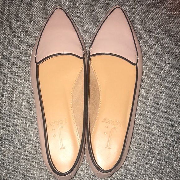 edie leather loafers with piping